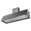 ILVE Nostalgie II 60-Inch 850 CFM Wall Mounted Range Hood in Matte Graphite (UAG60MG)