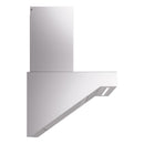 ILVE Professional Plus II 40-Inch 600 CFM Pro Style Wall Mount Ducted Range Hood in Stainless Steel (UAGQ40SS)