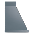 ILVE Nostalgie II 30-Inch 600 CFM Wall Mounted Ranged Hood in Blue Grey with Bronze Trim (UANB30BGB)