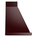 ILVE Nostalgie II 30-Inch 600 CFM Wall Mounted Range Hood in Burgundy with Bronze Trim (UANB30BUB)