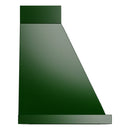 ILVE Nostalgie II 30-Inch 600 CFM Wall Mounted Range Hood in Emerald Green with Chrome Trim (UANB30EGC)