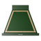 ILVE Nostalgie II 30-Inch 600 CFM Wall Mounted Range Hood in Emerald Green with Brass Trim (UANB30EGG)