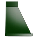 ILVE Nostalgie II 30-Inch 600 CFM Wall Mounted Range Hood in Emerald Green with Copper Trim (UANB30EGP)