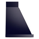 ILVE Nostalgie II 30-Inch 600 CFM Wall Mounted Range Hood in Midnight Blue with Bronze Trim (UANB30MBB)