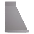 ILVE Nostalgie II 30-Inch 600 CFM Wall Mounted Range Hood in Matte Graphite with Chrome Trim (UANB30MGC)