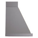 ILVE Nostalgie II 30-Inch 600 CFM Wall Mounted Range Hood in Matte Graphite with Brass Trim (UANB30MGG)