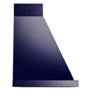 ILVE Nostalgie II 36-Inch 600 CFM Wall Mounted Range Hood in Midnight Blue with Copper Trim (UANB36MBP)