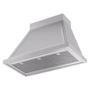 ILVE Nostalgie II 36-Inch 600 CFM Wall Mounted Range Hood in Stainless Steel with Chrome Trim (UANB36SSC)
