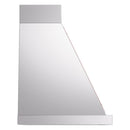 ILVE Nostalgie II 36-Inch 600 CFM Wall Mounted Range Hood in Stainless Steel with Copper Trim (UANB36SSP)