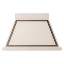 ILVE Nostalgie II 40-Inch 600 CFM Wall Mounted Range Hood in Antique White with Bronze Trim (UANB40AWB)