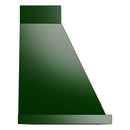 ILVE Nostalgie II 40-Inch 600 CFM Wall Mounted Range Hood in Emerald Green with Copper Trim (UANB40EGP)