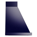 ILVE Nostalgie II 40-Inch 600 CFM Wall Mounted Range Hood in Midnight Blue with Chrome Trim (UANB40MBC)