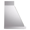 ILVE Nostalgie II 40-Inch 600 CFM Wall Mounted Range Hood in Stainless Steel with Bronze Trim (UANB40SSB)