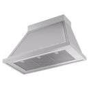 ILVE Nostalgie II 40-Inch 600 CFM Wall Mounted Range Hood in Stainless Steel with Chrome Trim (UANB40SSC)