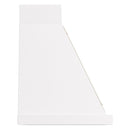ILVE Nostalgie II 40-Inch 600 CFM Wall Mounted Range Hood in White with Brass Trim (UANB40WHG)