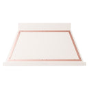 ILVE Nostalgie II 48-Inch 850 CFM Wall Mounted Range Hood in Antique White with Copper Trim (UANB48AWP)