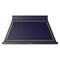 ILVE Nostalgie II 48-Inch 850 CFM Wall Mounted Range Hood in Midnight Blue with Bronze Trim (UANB48MBB)