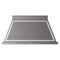 ILVE Nostalgie II 48-Inch 850 CFM Wall Mounted Range Hood in Matte Graphite with Chrome Trim (UANB48MGC)