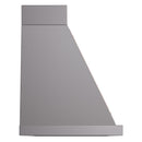 ILVE Nostalgie II 48-Inch 850 CFM Wall Mounted Range Hood in Matte Graphite with Copper Trim (UANB48MGP)