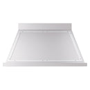 ILVE Nostalgie II 48-Inch 850 CFM Wall Mounted Range Hood in Stainless Steel with Chrome Trim (UANB48SSC)