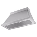 ILVE Nostalgie II 48-Inch 850 CFM Wall Mounted Range Hood in Stainless Steel with Chrome Trim (UANB48SSC)