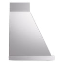 ILVE Nostalgie II 48-Inch 850 CFM Wall Mounted Range Hood in Stainless Steel with Chrome Trim (UANB48SSC)