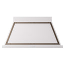 ILVE Nostalgie II 48-Inch 850 CFM Wall Mounted Range Hood in White with Bronze Trim (UANB48WHB)