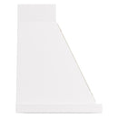 ILVE Nostalgie II 48-Inch 850 CFM Wall Mounted Range Hood in White with Brass Trim (UANB48WHG)