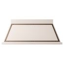 ILVE Nostalgie II 60-Inch 850 CFM Wall Mounted Range Hood in Antique White with Bronze Trim (UANB60AWB)