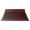 ILVE Nostalgie II 60-Inch 850 CFM Wall Mounted Range Hood in Burgundy with Bronze Trim (UANB60BUB)