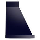 ILVE Nostalgie II 60-Inch 850 CFM Wall Mounted Range Hood in Midnight Blue with Bronze Trim (UANB60MBB)