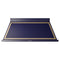 ILVE Nostalgie II 60-Inch 850 CFM Wall Mounted Range Hood in MIdnight Blue with Brass Trim (UANB60MBG)