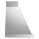 ILVE Nostalgie II 60-Inch 850 CFM Wall Mounted Range Hood in Stainless Steel with Brass Trim (UANB60SSG)