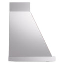 ILVE Nostalgie II 60-Inch 850 CFM Wall Mounted Range Hood in Stainless Steel with Copper Trim (UANB60SSP)