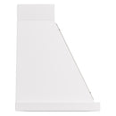 ILVE Nostalgie II 60-Inch 850 CFM Wall Mounted Range Hood in White with Bronze Trim (UANB60WHB)