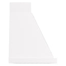 ILVE Nostalgie II 60-Inch 850 CFM Wall Mounted Range Hood in White with Chrome Trim (UANB60WHC)