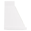 ILVE Nostalgie II 60-Inch 850 CFM Wall Mounted Range Hood in White with Brass Trim (UANB60WHG)