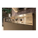 ILVE Professional Plus II 48-Inch Built-In Induction Rangetop in Stainless Steel (UHCPI486SS)