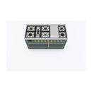 ILVE 60-Inch Majestic II Dual Fuel Range with 9 Sealed Burners and Removable Griddle  with Solid Door Oven in Blue Grey with Brass Trim (UM15FDQNS3BGG)