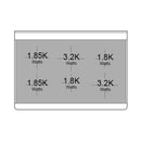 ILVE 40-Inch Majestic II Series Freestanding Electric Double Solid Door Oven Range with 6 Elements in Blue Grey with Copper Trim (UMDI10QNS3BGP)