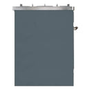 ILVE 30-Inch Majestic II induction Range with 4 Elements - 4 cu. ft. Oven in Blue Grey with Bronze Trim (UMI30NE3BGB)
