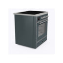 ILVE 30-Inch Majestic II induction Range with 4 Elements - 4 cu. ft. Oven in Blue Grey with Chrome Trim (UMI30NE3BGC)