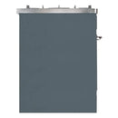 ILVE 30-Inch Majestic II induction Range with 4 Elements - 4 cu. ft. Oven in Blue Grey with Chrome Trim (UMI30NE3BGC)
