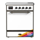 ILVE Majestic III 30-Inch Induction Range with 4 Induction Elements and Solid Door Electric Oven in RAL with Burnished Trim (UMIB30QNR3RAB)