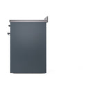 Blue grey range back corner view with side mounting hardware