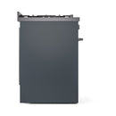 ILVE Professional Plus II 30-Inch 4.0 Cu. Ft. Propane Gas Dual Fuel Range with 5 Burners and Solid Door in Blue Grey (UP30QMPBGLP)