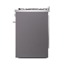 ILVE Professional Plus II 30-Inch 4.0 Cu. Ft. Propane Gas Dual Fuel Range with 5 Burners and Solid Door in Graphite Matte (UP30QMPMGLP)