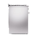 ILVE Professional Plus II 30-Inch 4.0 Cu. Ft. Dual Fuel Range with 5 Burners and Solid Door in Stainless Steel (UP30QMPSS)