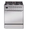 ILVE Nostalgie II 30 inch Propane Gas Range with 5 Sealed Burners with Triple Glass Door in Stainless Steel with Chrome Trim