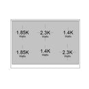 ILVE Professional Plus II 40-Inch Induction Range in Blue Grey (UPDI406WMPBG)